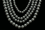 Luxury Pearl Necklace Gold/Gray NWOT
