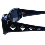 J. LO by Jennifer Lopez Style "Dara" Rectangle-Sunglasses Black Frame/Black Lens