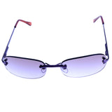 Liz Claiborne Rimless-Sunglasses Purple Frame/Purple Lens