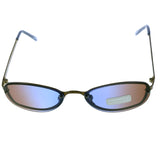 Liz Claiborne Uv Protection Sport-Sunglasses Bronze-Tone Frame/Blue Lens