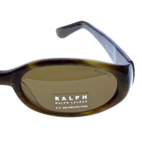 Ralph Lauren Oval-Sunglasses Brown Frame/Brown Lens