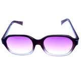 Liz Claiborne Oversize-Sunglasses Purple Frame/Purple Lens