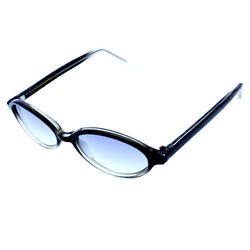 Liz Claiborne Round-Sunglasses Dark-Gray Frame/Gray Lens