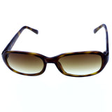 Liz Claiborne Style "Tanya" Rectangle-Sunglasses Tortoise-Shell Frame/Brown Lens