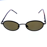 Outlook Round-Sunglasses Bronze-Tone Frame/Dark-Gray Lens