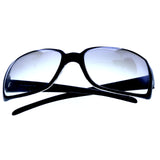 Liz Claiborne Oversize-Sunglasses Black Frame/Clear Lens
