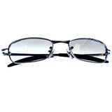 Liz Claiborne Style "Fairfax" Sport-Sunglasses Silver-Tone Frame/Clear Lens