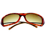 Liz Claiborne Style "Alexis" Rectangle-Sunglasses Tortoise-Shell Frame/Brown Lens