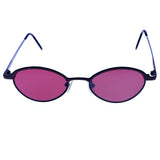 Liz Claiborne Round-Sunglasses Bronze-Tone Frame/Purple Lens