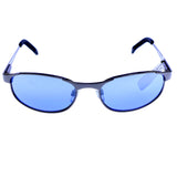 Liz Claiborne Style "Taos" Sport-Sunglasses Dark-Gray Frame/Blue Lens