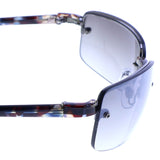 Liz Claiborne Style "Janice" Semi-Rimless-Sunglasses Multi Frame/Dark-Gray Lens