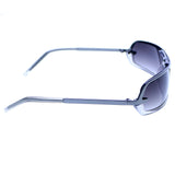 Liz Claiborne Style "Oakland" Sport-Sunglasses Dark-Gray Frame/Black Lens