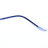 Liz Claiborne Semi-Rimless-Sunglasses Blue Frame/Blue Lens