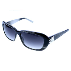 Liz Claiborne Oversize-Sunglasses Gray Frame/Black Lens