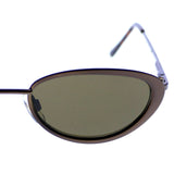 Liz Claiborne Round-Sunglasses Bronze-Tone Frame/Dark-Gray Lens