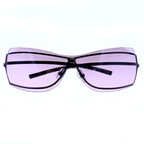 Liz Claiborne   Sport-Sunglasses Silver-Tone Frame/Pink Lens