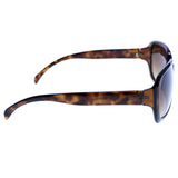 Liz Claiborne Style "Darlene" Oversize-Sunglasses Tortoise-Shell Frame/Black Lens