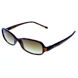 Liz Claiborne Style "Melissa" Rectangle-Sunglasses Bronze-Tone Frame/Brown Lens