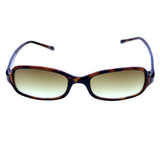 Liz Claiborne Style "Melissa" Rectangle-Sunglasses Bronze-Tone Frame/Brown Lens