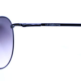 Liz Claiborne Style "Carla" Aviator-Sunglasses Silver-Tone Frame/Purple Lens
