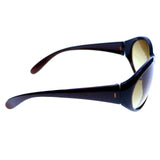Liz Claiborne Oversize-Sunglasses Brown Frame/Brown Lens