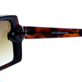 Liz Claiborne Style "Zorah" Oversize-Sunglasses Tortoise-Shell Frame/Brown Lens