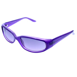 Liz Claiborne Style "Terry" Sport-Sunglasses Purple Frame/Purple Lens