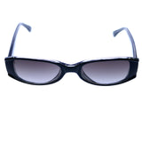 Liz Claiborne Style "Julia" Sport-Sunglasses Black Frame/Dark-Gray Lens