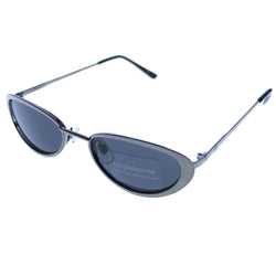 Liz Claiborne Uv Protection Sport-Sunglasses Dark-Gray Frame/Black Lens