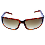 Liz Caiborne Style "Rachel" Rectangle-Sunglasses Tortoise-Shell Frame/Brown Lens