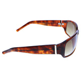 Liz Caiborne Style "Rachel" Rectangle-Sunglasses Tortoise-Shell Frame/Brown Lens