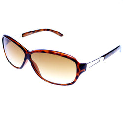Liz Caiborne Oversize-Sunglasses Tortoise-Shell Frame/Brown Lens