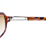 Liz Caiborne Oversize-Sunglasses Tortoise-Shell Frame/Brown Lens