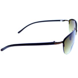 Liz Caiborne Bifocal Lenses +1.0 Semi-Rimless-Sunglasses Bronze-Tone Frame/Green Lens