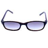 Liz Caiborne Rectangle-Sunglasses Tortoise-Shell Frame/Gray Lens