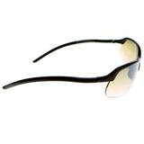 Liz Caiborne Semi-Rimless-Sunglasses Bronze-Tone Frame/Brown Lens