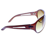 Liz Claiborne Style "Pamela" Aviator-Sunglasses Brown Frame/Brown Lens