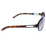 Liz Claiborne Style "Jet Set" Bifocal Lenses Oversize-Sunglasses Tortoise-Shell Frame & Brown Lens