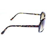 Liz Claiborne Oversize-Sunglasses Tortoise-Shell Frame/Brown Lens