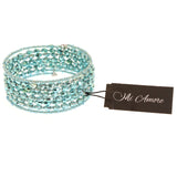Mi Amore Coil-Bracelet Blue