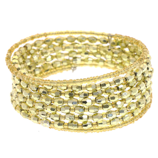 Mi Amore Coil-Bracelet Yellow