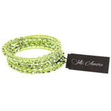 Mi Amore Coil-Bracelet Green