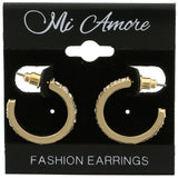 Mi Amore Hoop-Earrings Gold-Tone