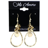 Mi Amore Dangle-Earrings Gold-Tone