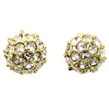 Mi Amore Post-Earrings Gold-Tone/Silver-Tone