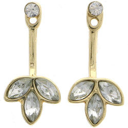 Mi Amore Dangle-Earrings Gold-Tone