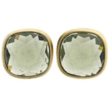 Mi Amore Post-Earrings Gold-Tone/Gray