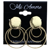 Mi Amore Drop-Dangle-Earrings Gold-Tone