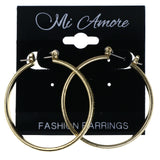 Mi Amore Earring Set Hoop-Earrings Gold-Tone