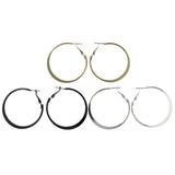 Mi Amore Earring Set Hoop-Earrings Silver-Tone/Gold-Tone